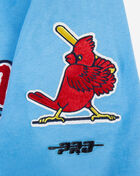 Big Boys' St. Louis Cardinals Retro Classic Striped Rib Tee