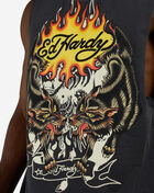 Ed Hardy Wolves Muscle Tank EHM100019-GRY Grey 3