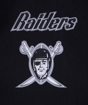 Las Vegas Raiders Retro Classic Rib Wool Varsity Jacket