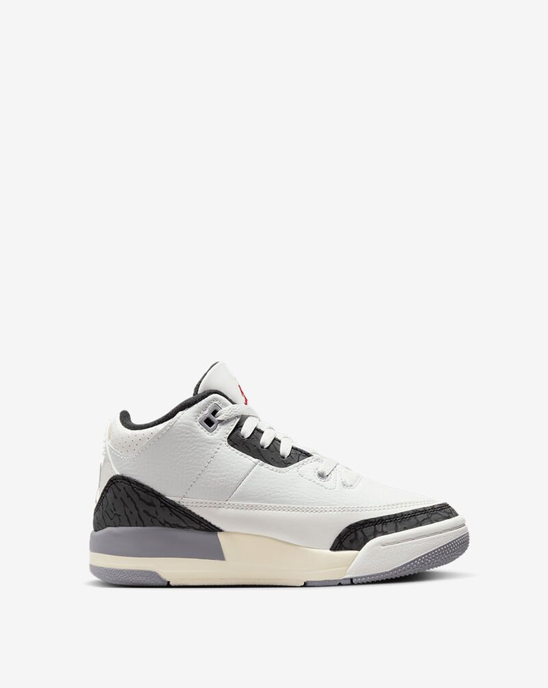 Jordan Little Kids' Air Jordan 3 Retro DM0966-106 White 3