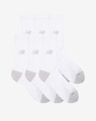 New Balance Active Crew Socks 6 Pack LAS65201WT White 3