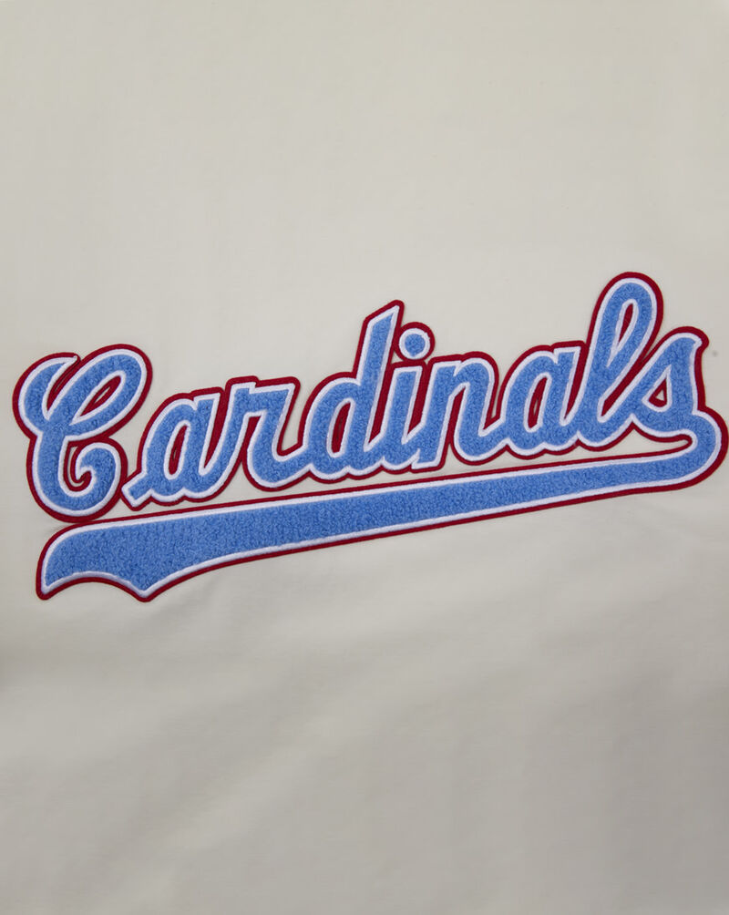 PRO STANDARD St. Louis Cardinals Retro Short Sleeve Classic Striped Tee LSC135478-EUN cream 4