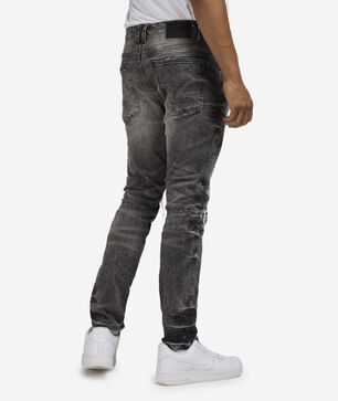 Slim Rip and Repair Jeans