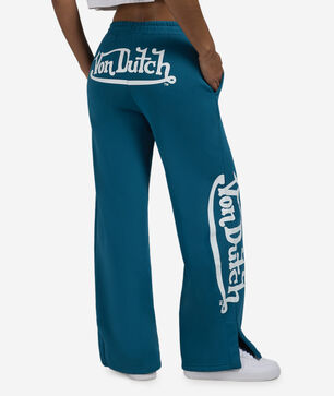 Fleece Wide Leg Pants