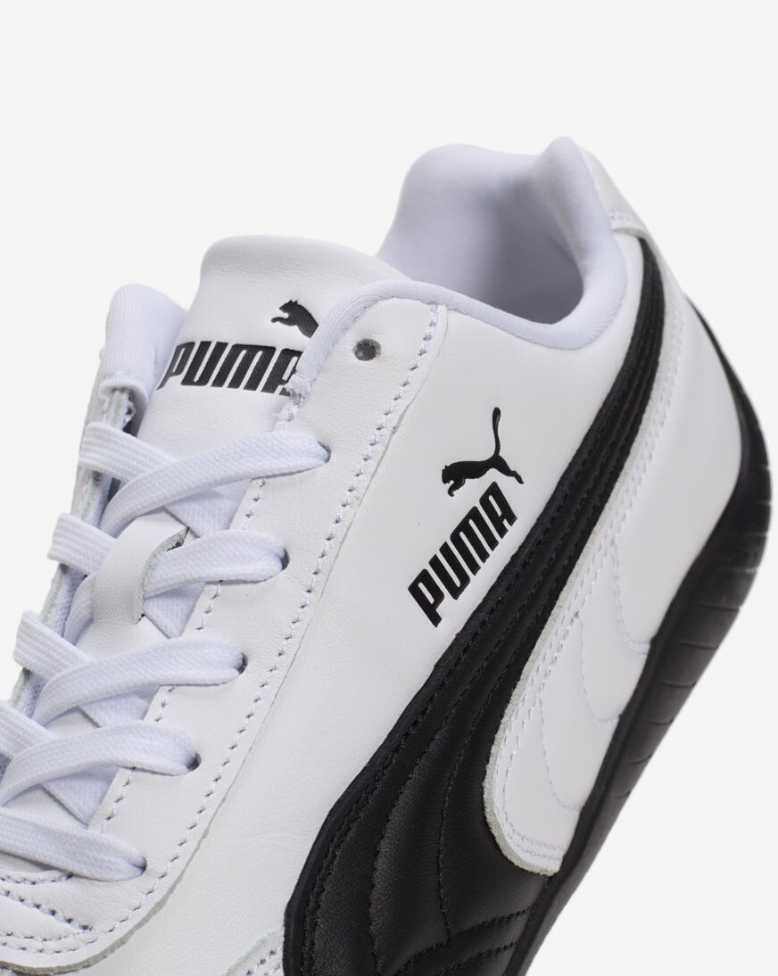 国内配送 PUMA SPEEDCAT LEATHER WHITE Mens PUMA Speedcat Leather Athletic Shoe - PUMA White / PUMA