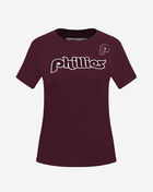 PRO STANDARD Philadelphia Phillies Short Sleeve Classic Slim Fit Tee  LPHA34596-WNE Red 1