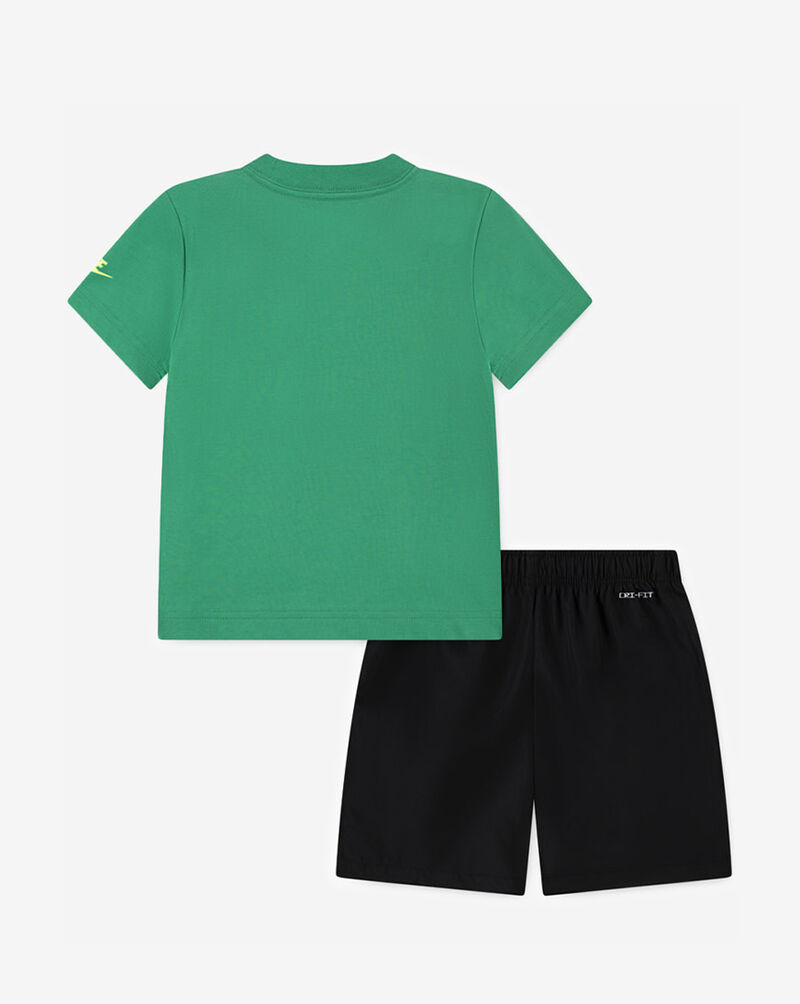 Nike Little Kids' Taffeta Short Set  86M991-023 Black 3