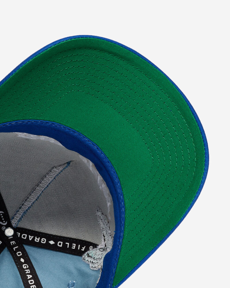 Field Grade Buy Her Flowers Full Twill Trucker Hat 1006536 Blue 4