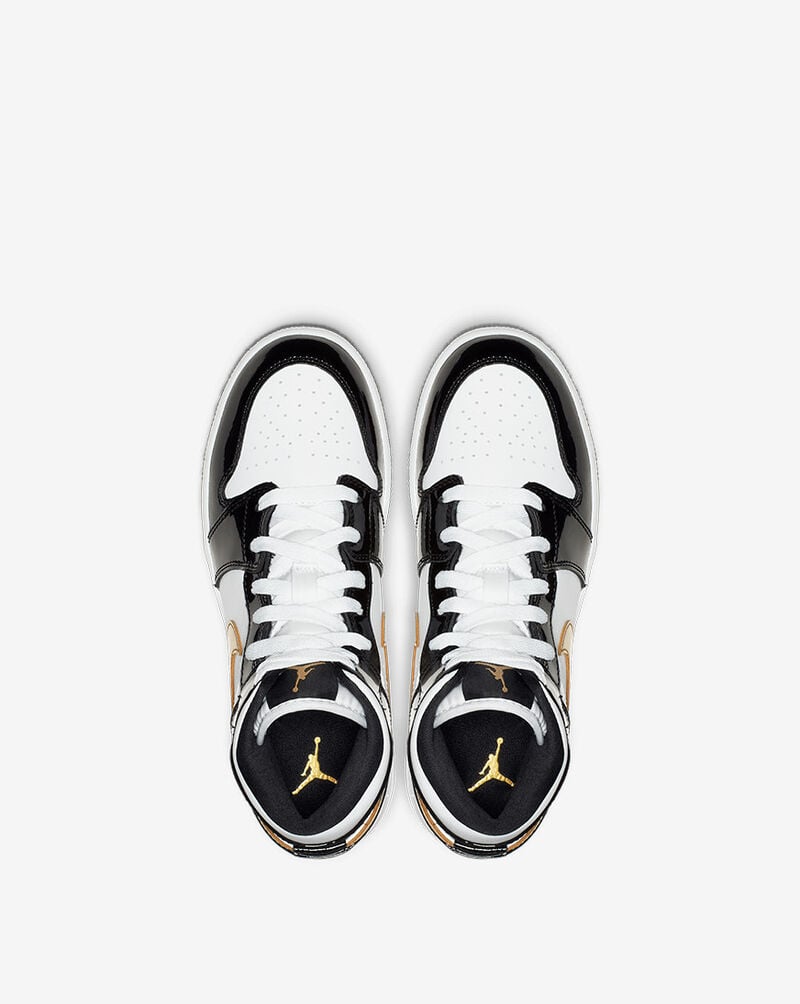 Jordan Grade School Air Jordan 1 Mid Se BQ6931-007 Black 5