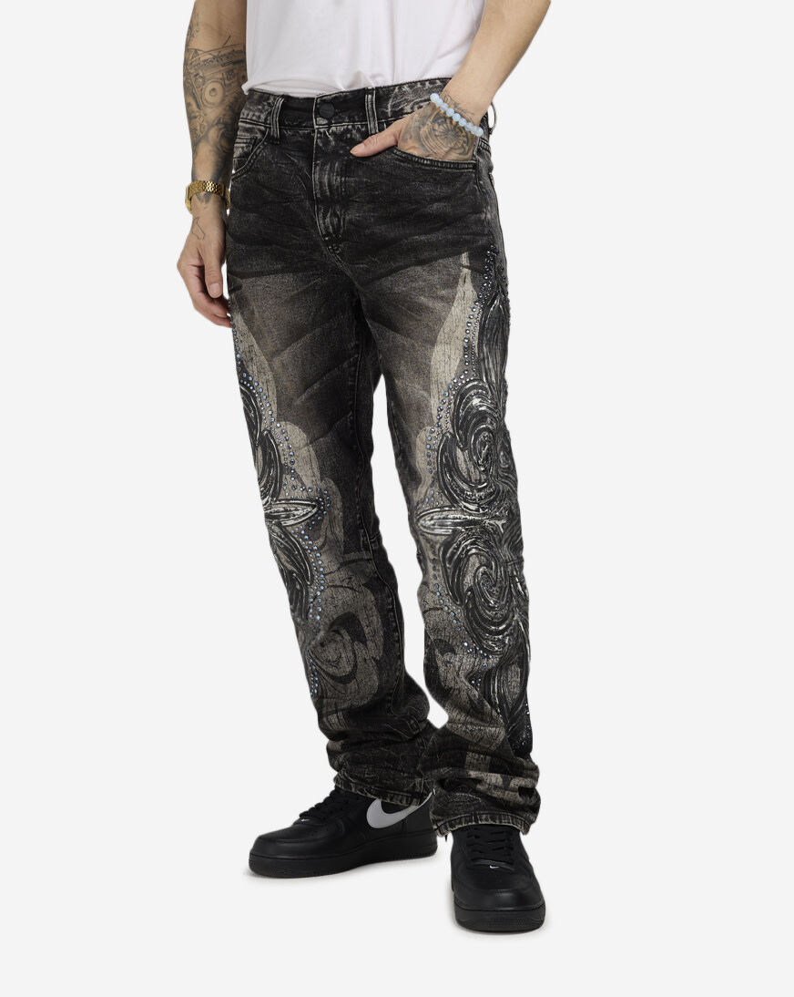 Y1166 gfc GN7-200 Satin TBL QM アウトレット Shop Smoke Rise Luminous Jeans JP25546SN-GRY grey | SNIPES USA