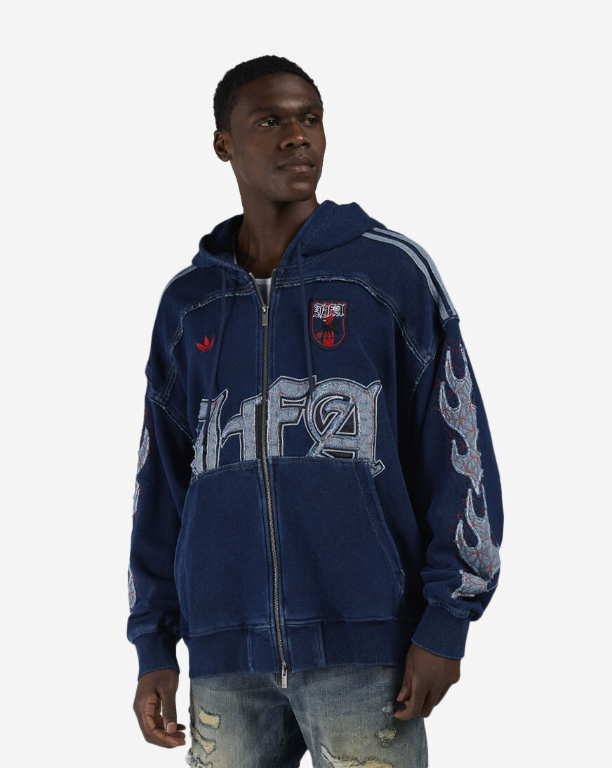 Shop adidas Originals Japan 26 Hoodie HY5099 blue | SNIPES USA