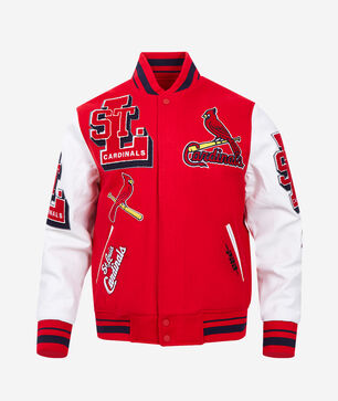 St. Louis Cardinals Mashup Rib Wool Varsity Jacket
