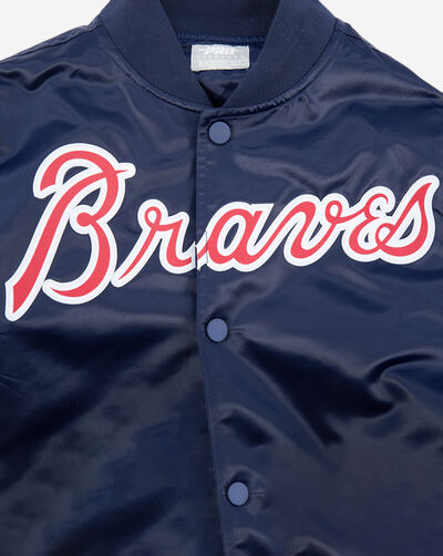 Big Kids' Atlanta Braves Classic Satin Jacket