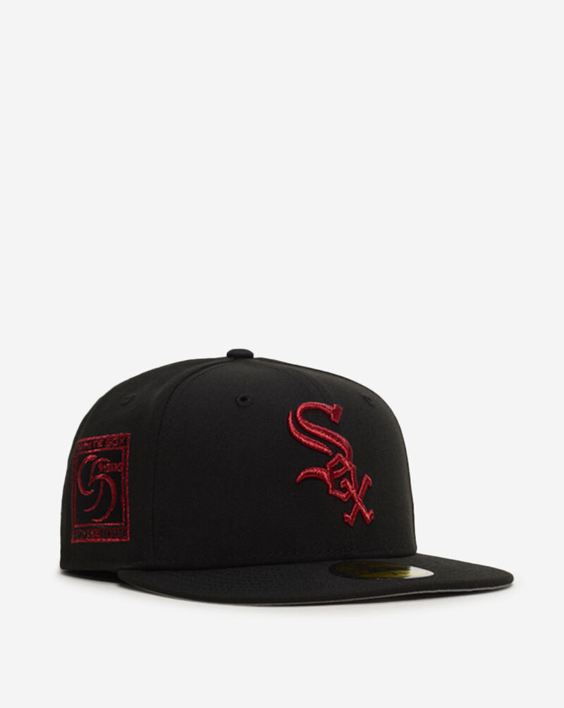 New Era 59Fifty Chicago White Sox Fitted Hat 71043133 Black 1