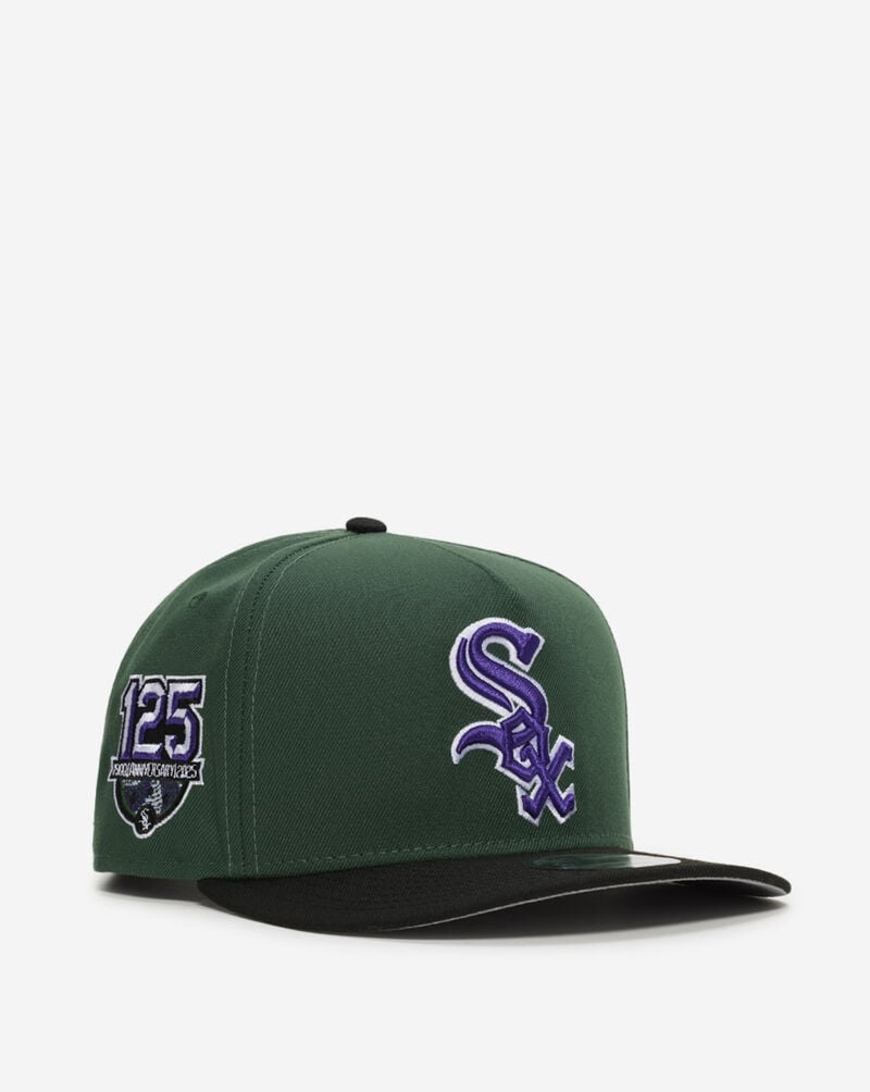New Era 9Fifty Chicago White Sox A-Frame Snapback Hat 71080853 Green 1