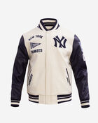 New York Yankees Retro Classic Rib Wool Varsity Jacket