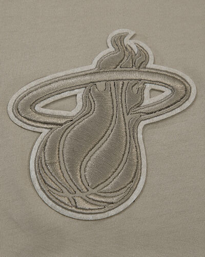 Miami Heat Neutral Drop Shoulder Tee
