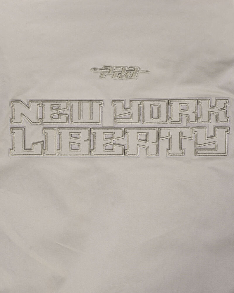 PRO STANDARD New York Liberty Neutral Men's Twill Jacket WNL670013-TAU Beige 4