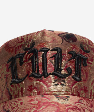 Tapestry Print 5 Panel Trucker Hat