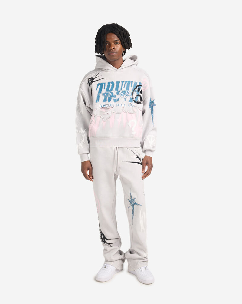 Smoke Rise Truth Hoodie FO26F558SN-MIC White 4