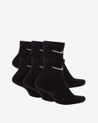 Nike 6Pk Everyday Cushioned Training Ankle Socks SX7669-010 Black 2