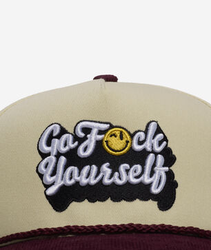 Go F Yourself Twill Corduroy Trucker Hat