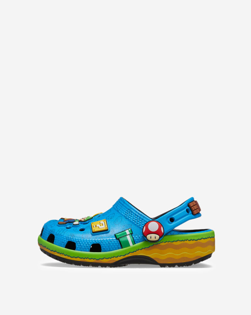Crocs Pre-School Super Mario Classic Clog 212139-90H Blue 1