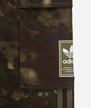 Kids' Elastic Waistband 3-Stripes Camo Cargo Pants