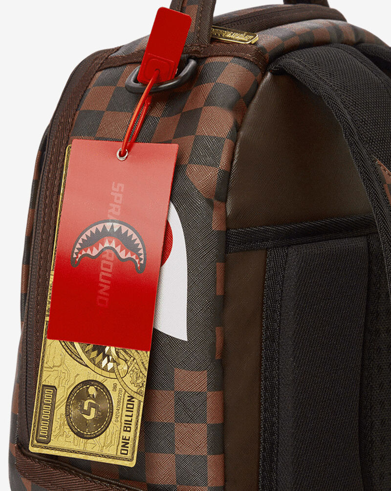 Sprayground Chase Bank Backpack B3527 Brown 5