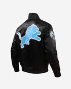PRO STANDARD Detroit Lions Big Logo Satin Jacket FDL6410277-BLK Black 3
