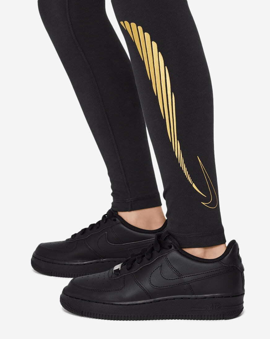 Shop Nike Grade School NSW Favorite High Rise Leggings FJ6164 010