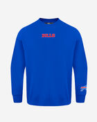 PRO STANDARD Buffalo Bills Wingspam Drop Shoulder  Fleece Crewneck FBB5410473-RYB Blue 1
