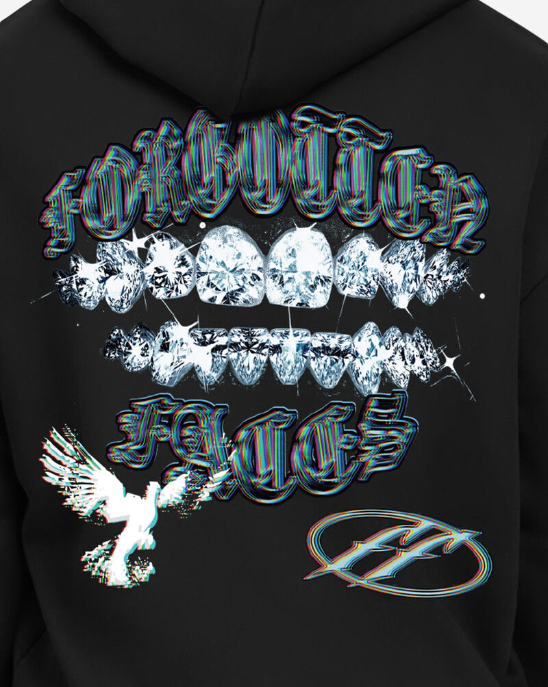 Forgotten Faces Forgotten Diamond Grill Hoodie  FOFUS169-00007 Black 4