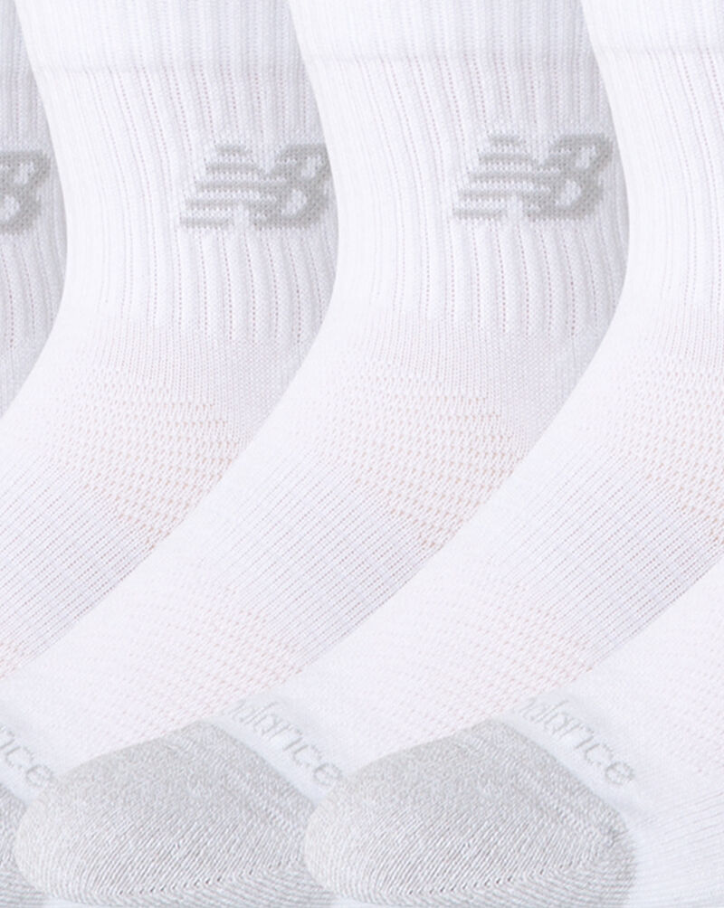 New Balance Active Quarter Socks 6 Pack LAS65202WT White 2
