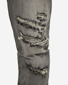 Smoke Rise Slim Fit Vintage Wash Rip Repair Jean JP25104SNZ-BLK Black 3