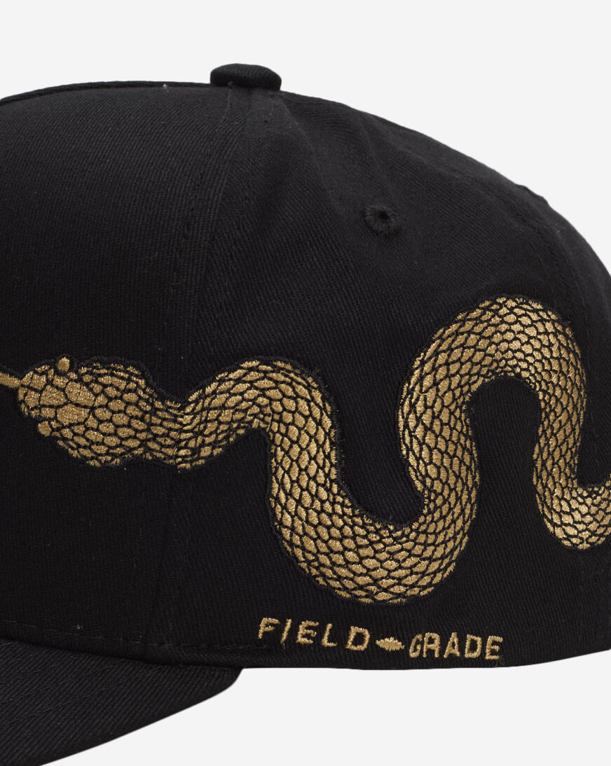 Shop Field Grade No F's Given Serpent Twill Trucker 1005728 black