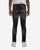 Jordan Craig Distressed 5-Pocket Rip and Repair Jeans JS1216-BLK Black 2