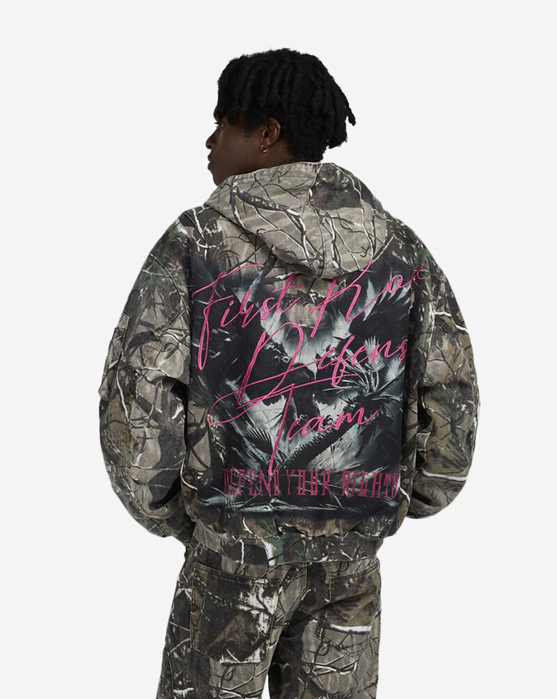 First Row Real Tree Camo Hoodie Jacket  FRJ2100S-CAM Camo 2