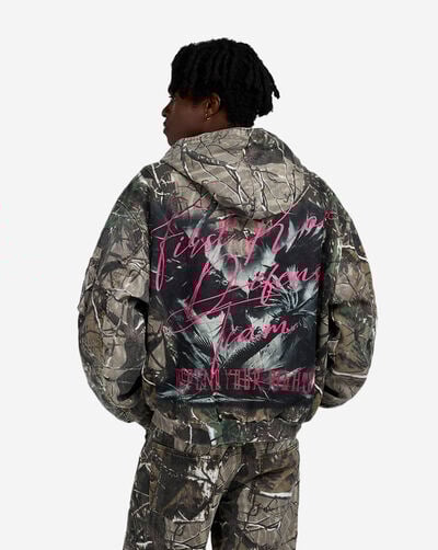 Real Tree Camo Hoodie Jacket  Real Tree Camo Hoodie Jacket