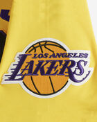 PRO STANDARD Los Angeles Lakers James Short Sleeve Hoodie BLL1515626-YEL Yellow 4