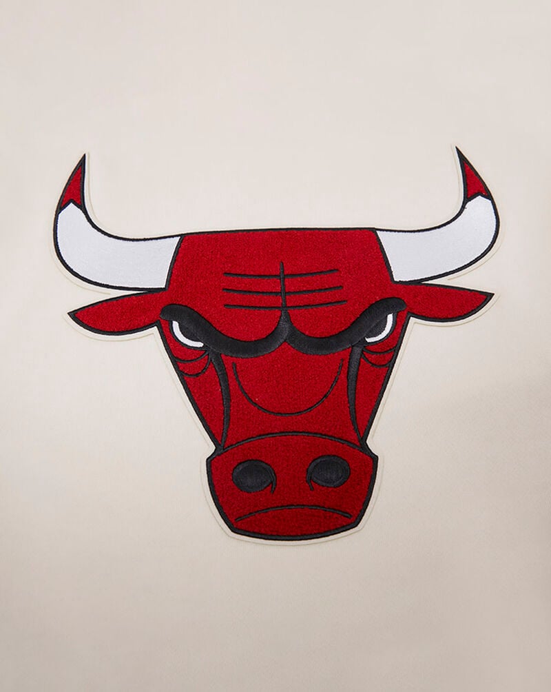 PRO STANDARD Chicago Bulls Retro Classic Fleece Pull Over Hoodie  BCB556008-ERD cream 4