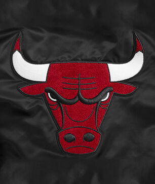 Chicago Bulls Retro Classic Rib Satin Jacket