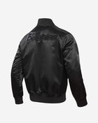 Miami Dolphins Triple Black Satin Jacket