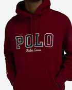 Polo Ralph Lauren The RL Fleece Plaid-Logo Hoodie 710981771005-RED Red 3