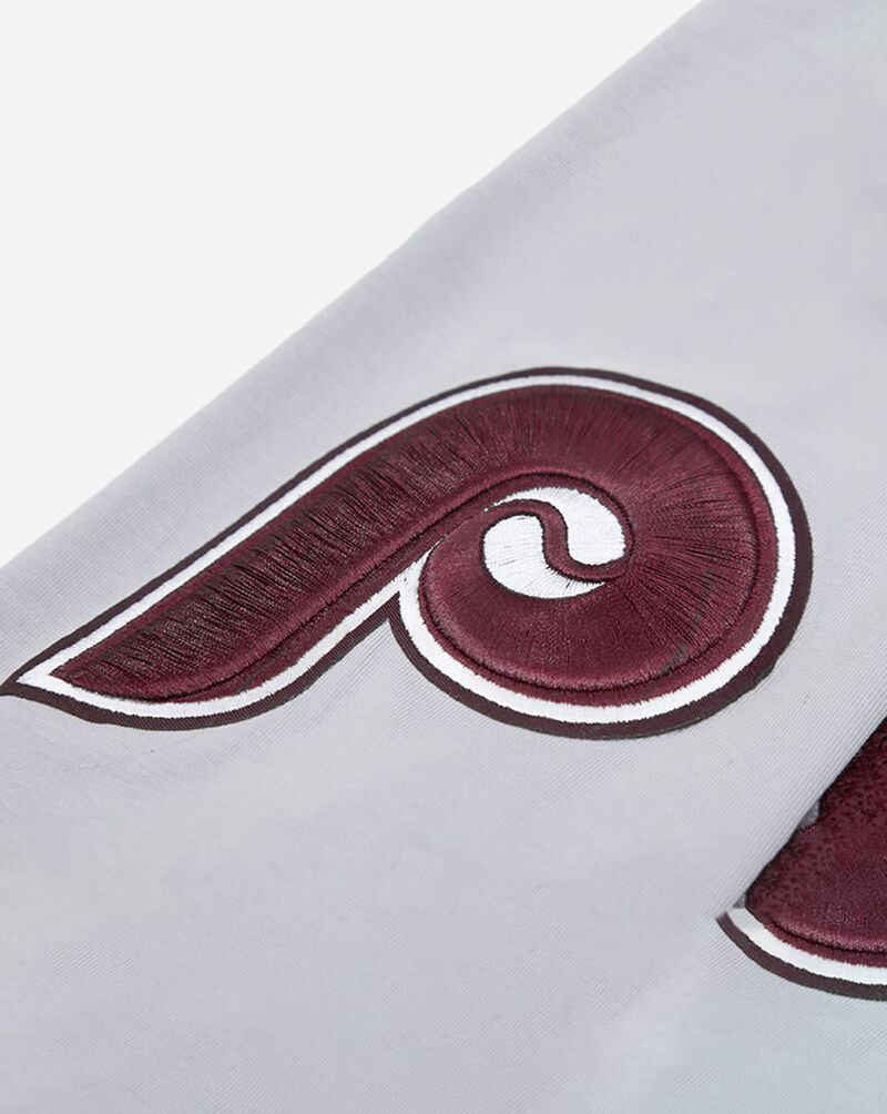 PRO STANDARD Philadelphia Phillies Classic Chenille Tee  LPH131611-GRY Grey 4