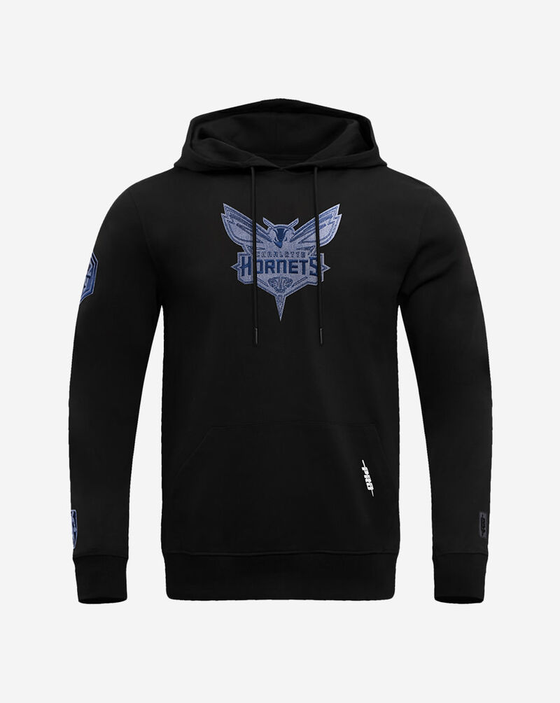 PRO STANDARD Charlotte Hornets Denim Hoodie BCH5510364-BLK Black 1
