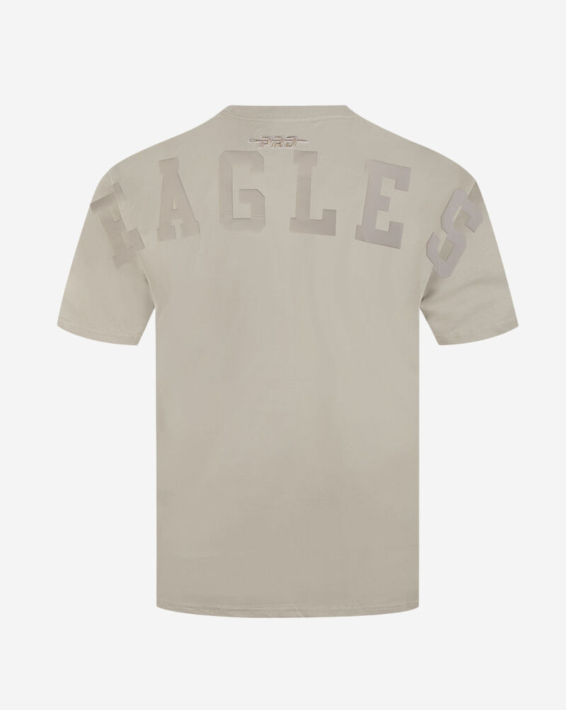 PRO STANDARD Philadelphia Eagles Wingspam Drop Shoulder Tee FPE1410494-TAU Beige 3