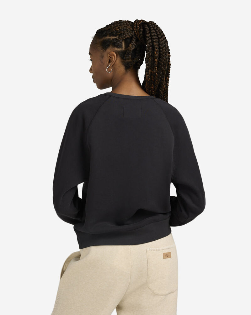 Shop UGG Madeline Fuzzy Logo Crewneck 1123718-BKCRM brown | SNIPES USA