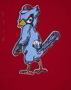 PRO STANDARD St. Louis Cardinals Retro Classic Fleece Cropped Pull Over Hoodie  LSCC35749-RED Red 4