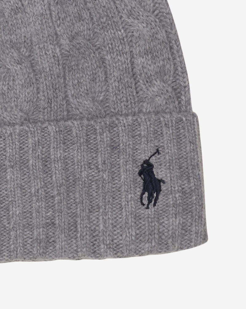 Polo Ralph Lauren Classic Cable Beanie PC0792-032 Grey 2